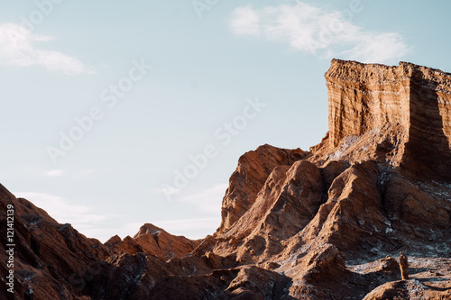 Rocky outcrop, Moon Valley, San Pedro De Atacama, Chile © Chillary