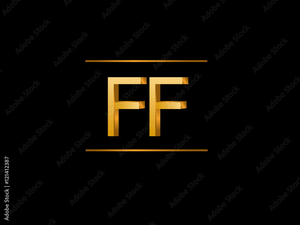 FF Initial Logo for your startup venture