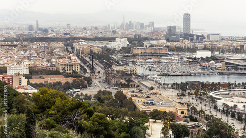 Fotografi Barcelona port.