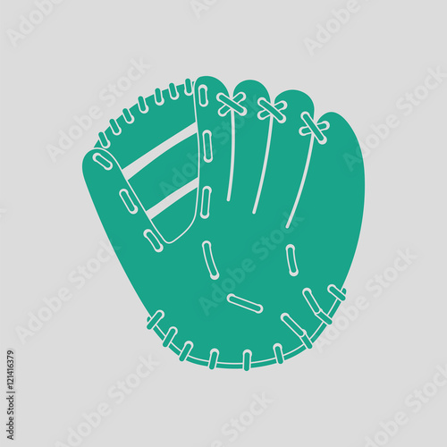 Baseball glove icon