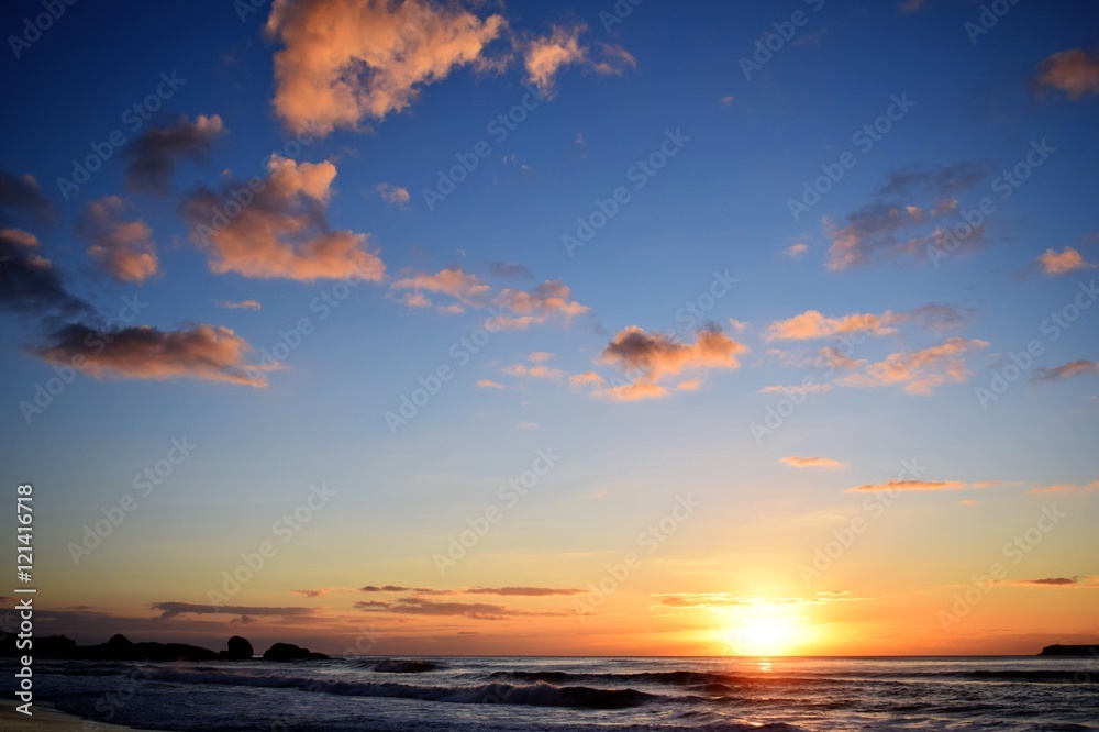 Fototapeta premium Amanhecer fabuloso