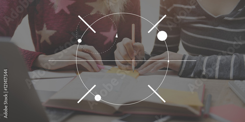 Принти на полотні Focus Clearity Definition Determine Inspiration Concept
