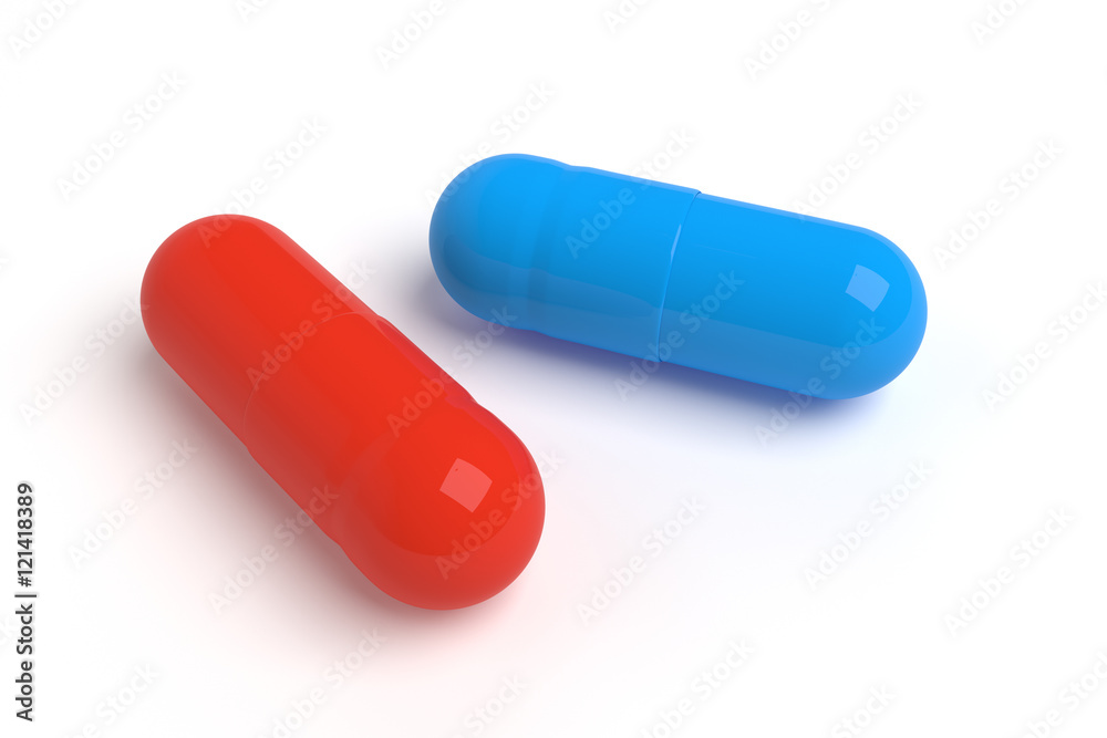 Pills- 3D illustration Pills- 3D illustration