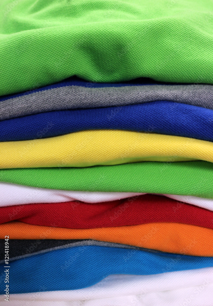 stack of cloth