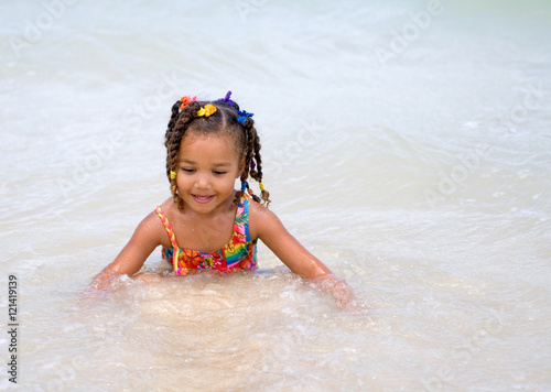 Little Girl at the Beach © nicolesy