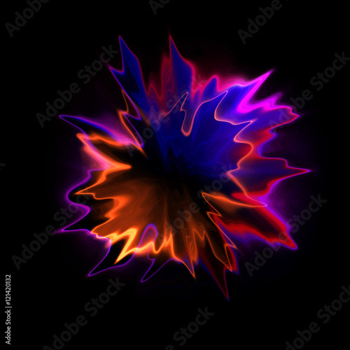 Abstract fiery ring background with luminous swirling backdrop. Glowing spiral. The energy flow tunnel. shine round frame with light circles light effect. glowing cover. Space for your message. 