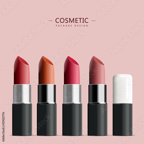 Fashion lipstick package collection