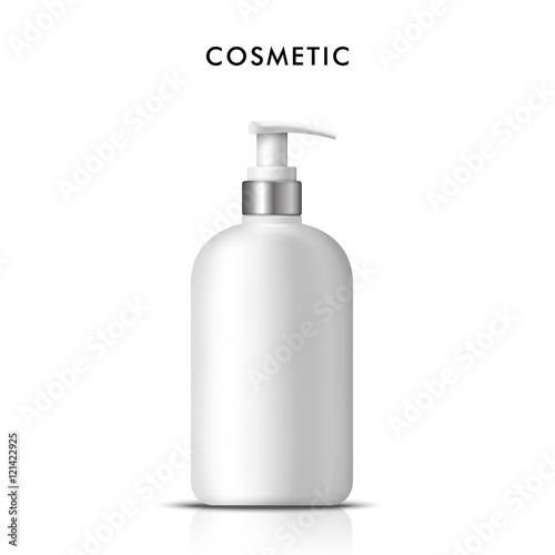 Cosmetic liquid soap bottle
