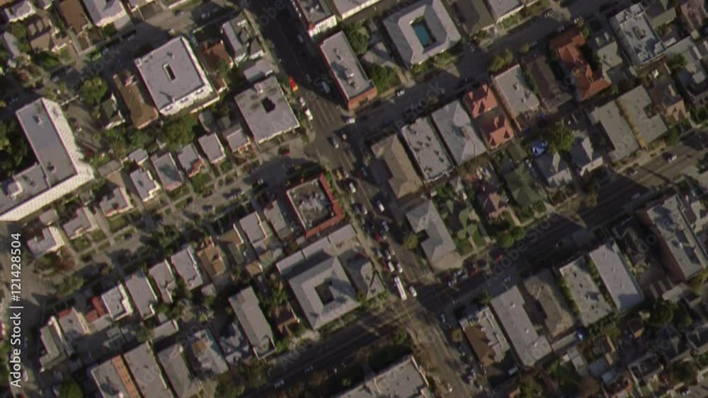 Los Angeles Aerial Daytime 3 - Melrose Avenue, West Hollywood, Residential Los Angeles Aerial Daytime 3 - Melrose Avenue, West Hollywood, Residential