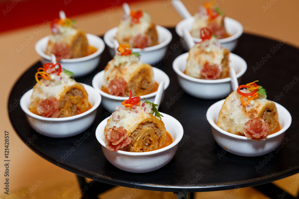 Tasty Cocktail food or appetizer food Tasty Cocktail food or appetizer food