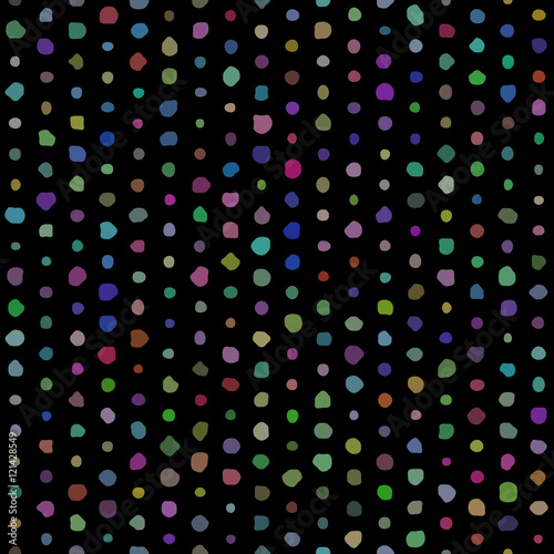 Seamless Pattern - Random Pebble - Dark