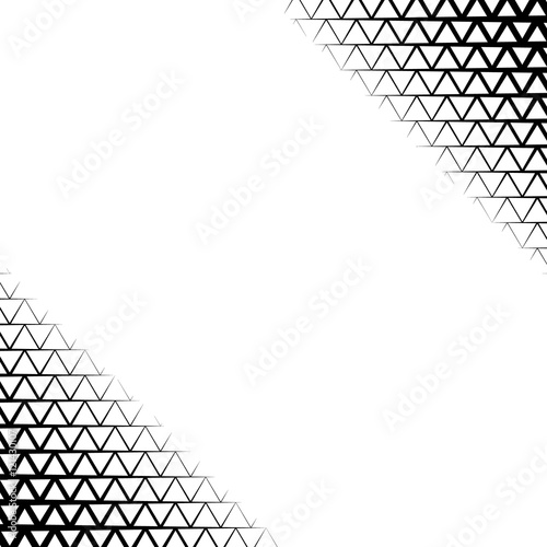 Background with gradient of triangle shaped cells grid