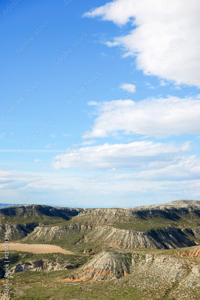 Fototapeta premium Arid landscape