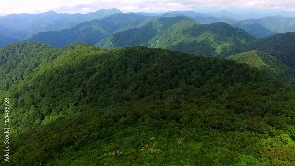 白神山地空撮 白神山地空撮