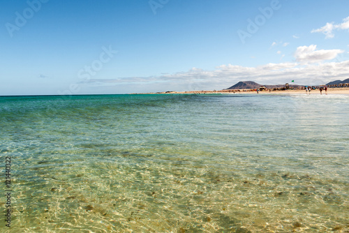Corralejo Beach on Fuerteventura, Canary Islands, Spain
