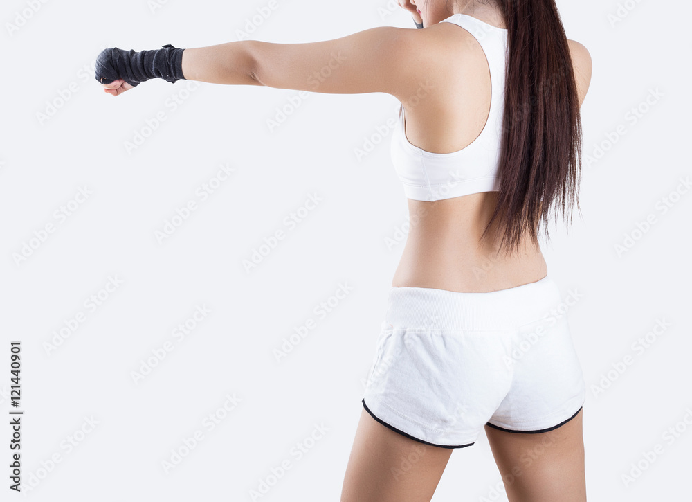 Boxing Woman Boxing Woman