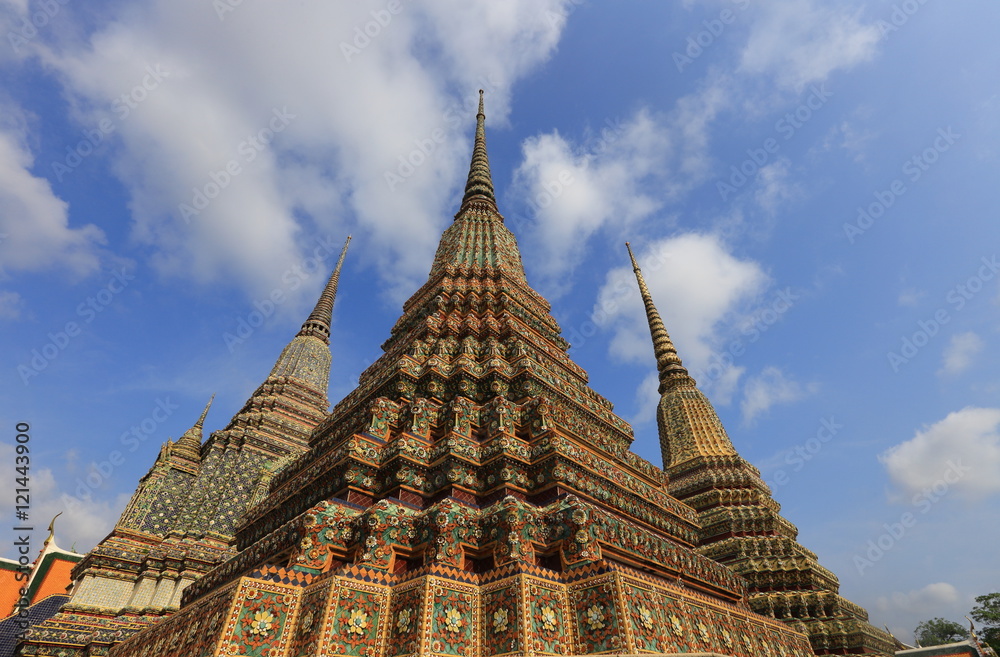 Temple of Reclining Buddha, Wat Pho, Bangkok, Thailand