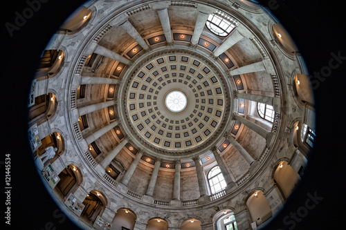 WASHINGTON, USA  - June 23, 2016 - Russel building senate capitol in washington dc photo