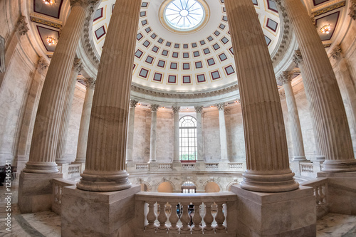 WASHINGTON, USA  - June 23, 2016 - Russel building senate capitol in washington dc