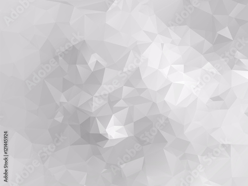 abstract white low poly background