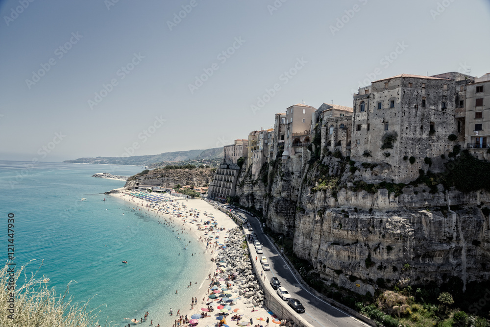 Ancient Italian town of Tropea in Calabria

