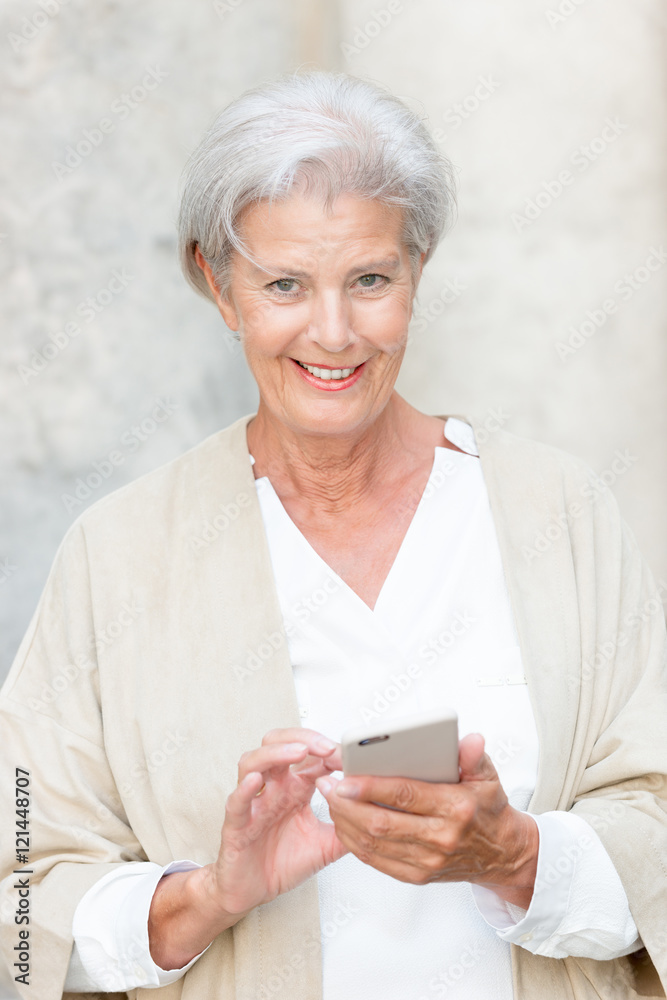 Active senior woman Active senior woman