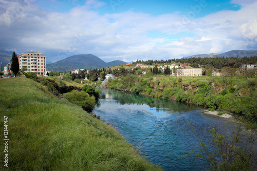 Mora  a river in Podgorica  Montenegro