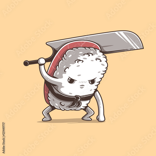 Samurai sushi series: Tuna