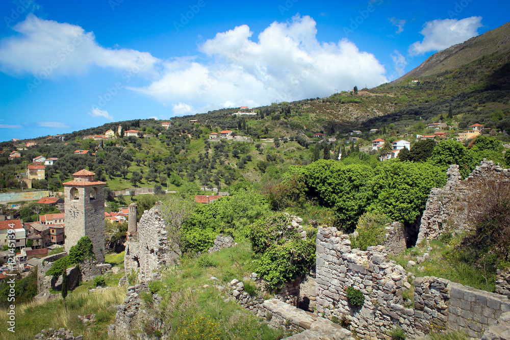 Ruins of fortres, Stari Bar, Montenegro