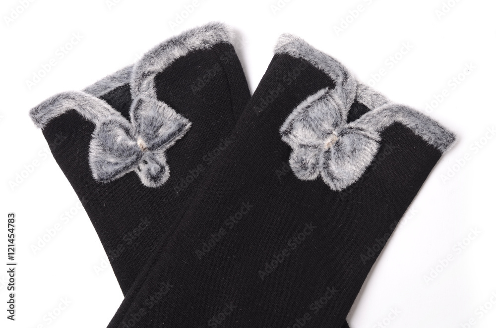 upper detail gloves, fashion,bow