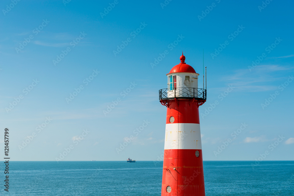 Lighthouse in Westkapelle, Zeeland, Netherlands