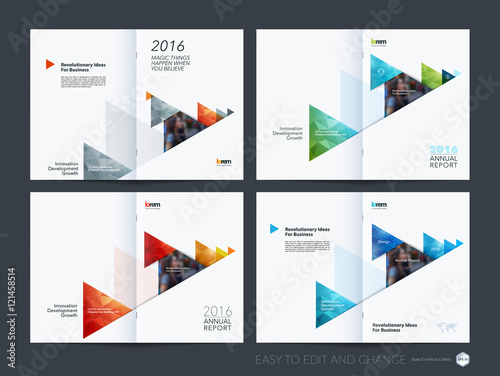 Wallpaper Mural Brochure template layout, cover design annual report, magazine,  Torontodigital.ca