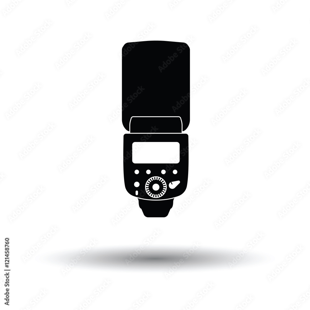Icon of portable photo flash