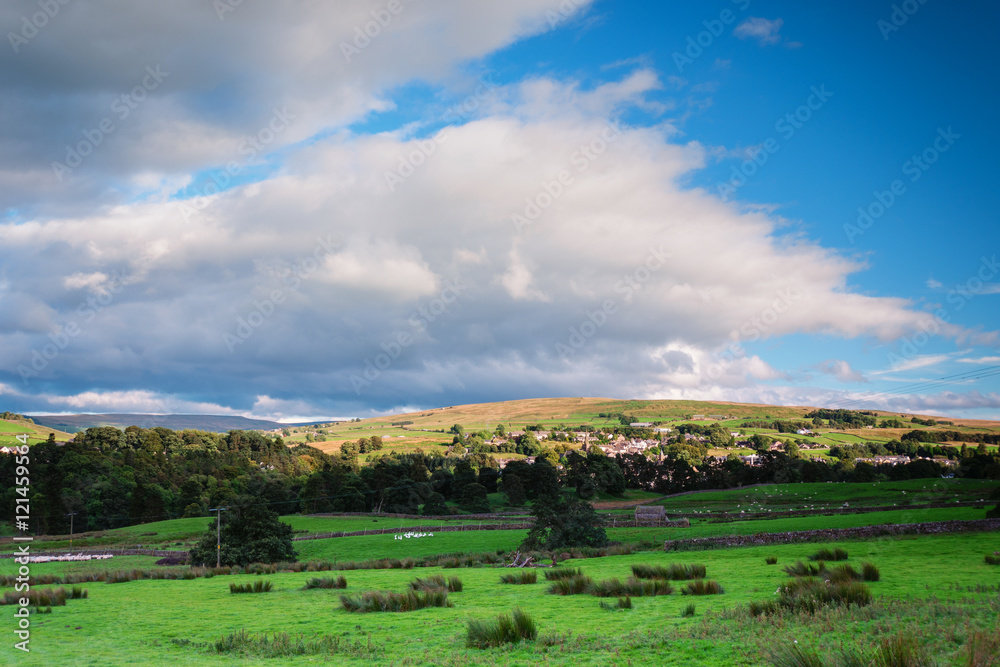 Alston Town, which is the first Town situated next to the River South Tyne, in the North Pennines Cumbria, on its way to Tynemouth Alston Town, which is the first Town situated next to the River South Tyne, in the North Pennines Cumbria, on its way to Tynemouth