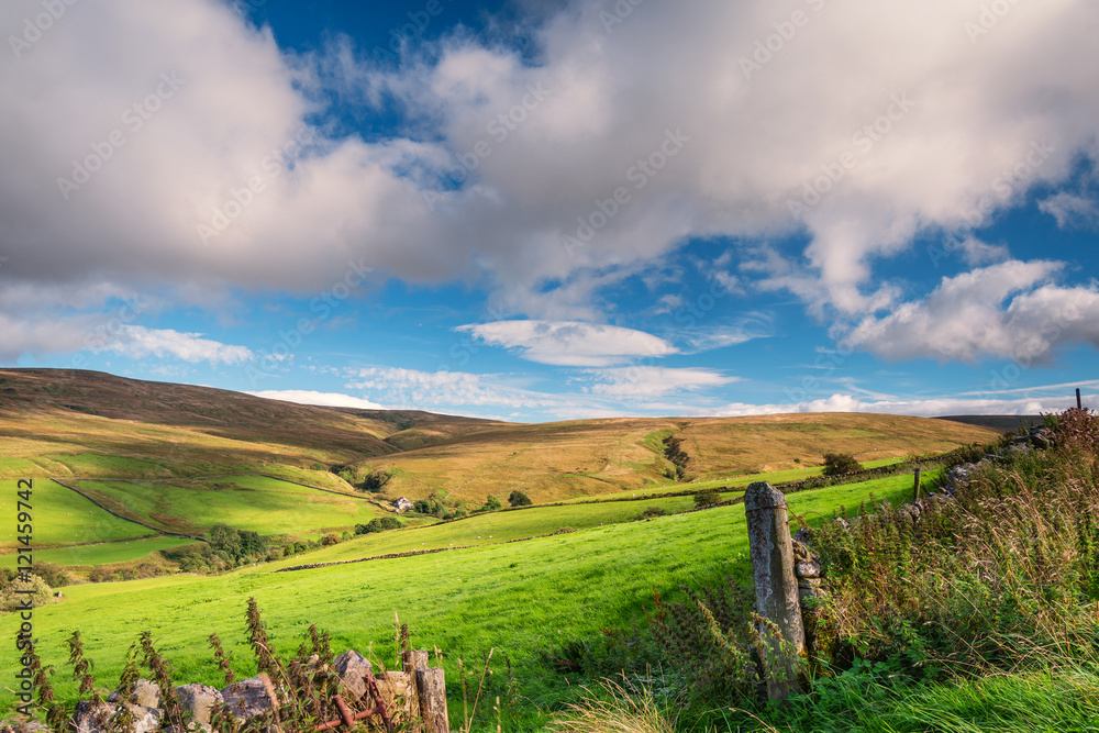 Source of River South Tyne, is on Alston Moor in the North Pennines, Cumbria, just south of Garrigill