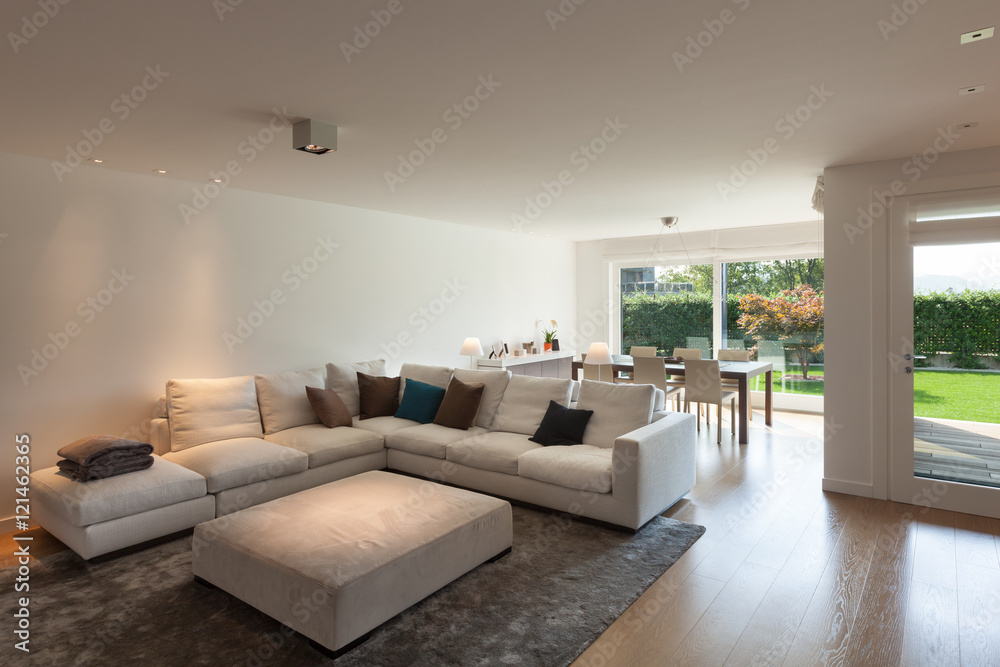 Fototapeta premium Living room of luxury house