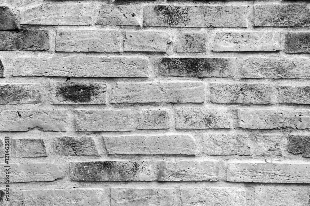 Black and white brick wall texture background / Brick wall textu Stock ...