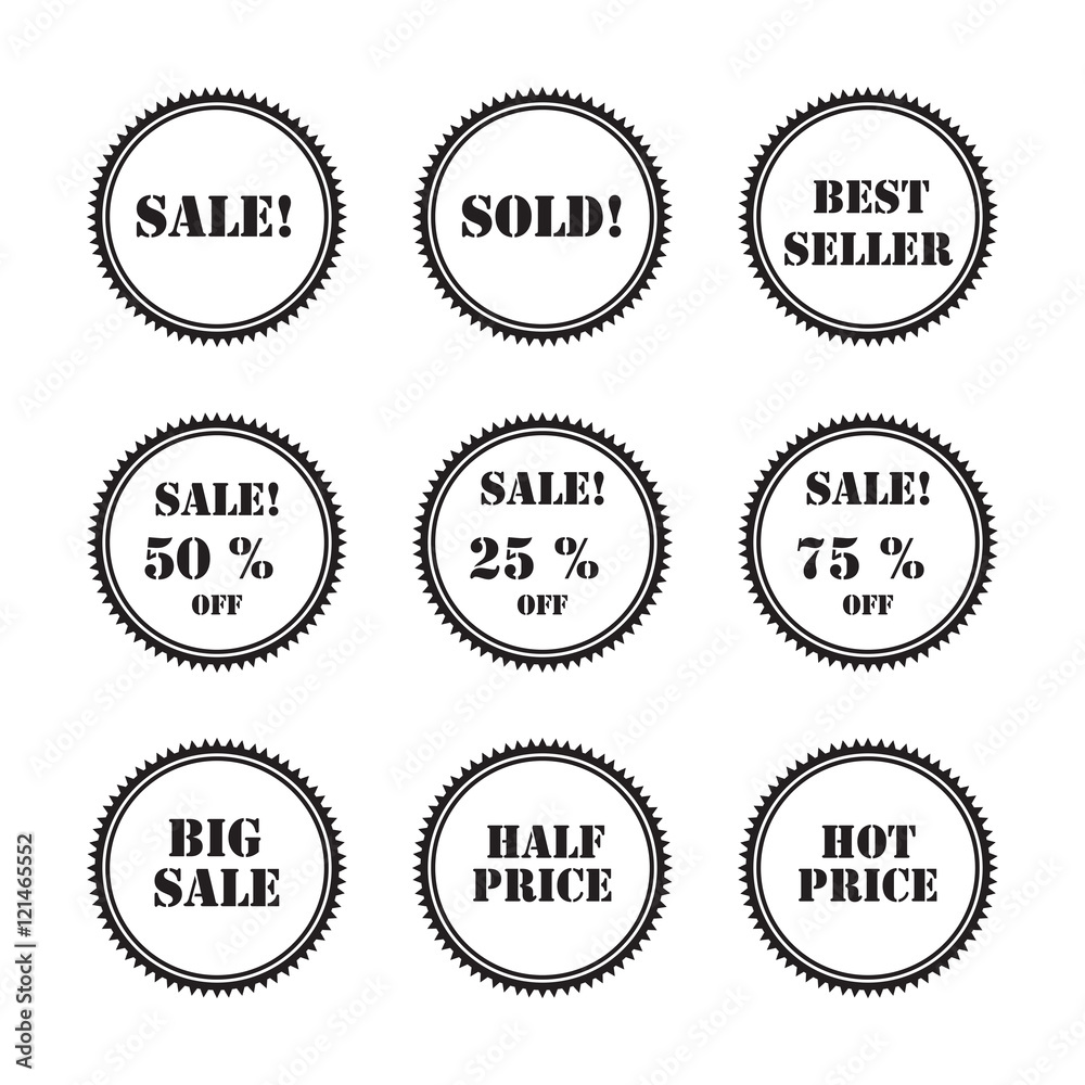 set black labels and stickers set black labels and stickers