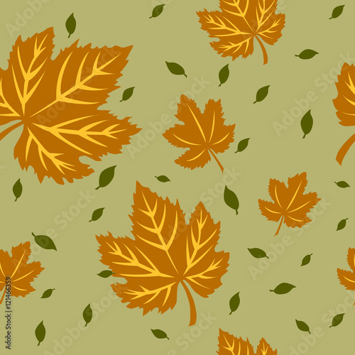 Autum leaves pattern