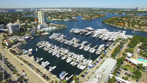 marina. yachts in Fort Lauderdale