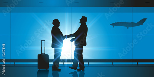 Aéroport - Hommes d'affaires