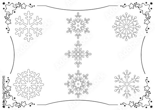 Weihnachten, Winter, Schneeflocke, Eisblume