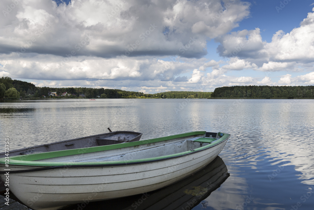 Fototapeta Oberpfuhl See in der Uckermark, Deutschland