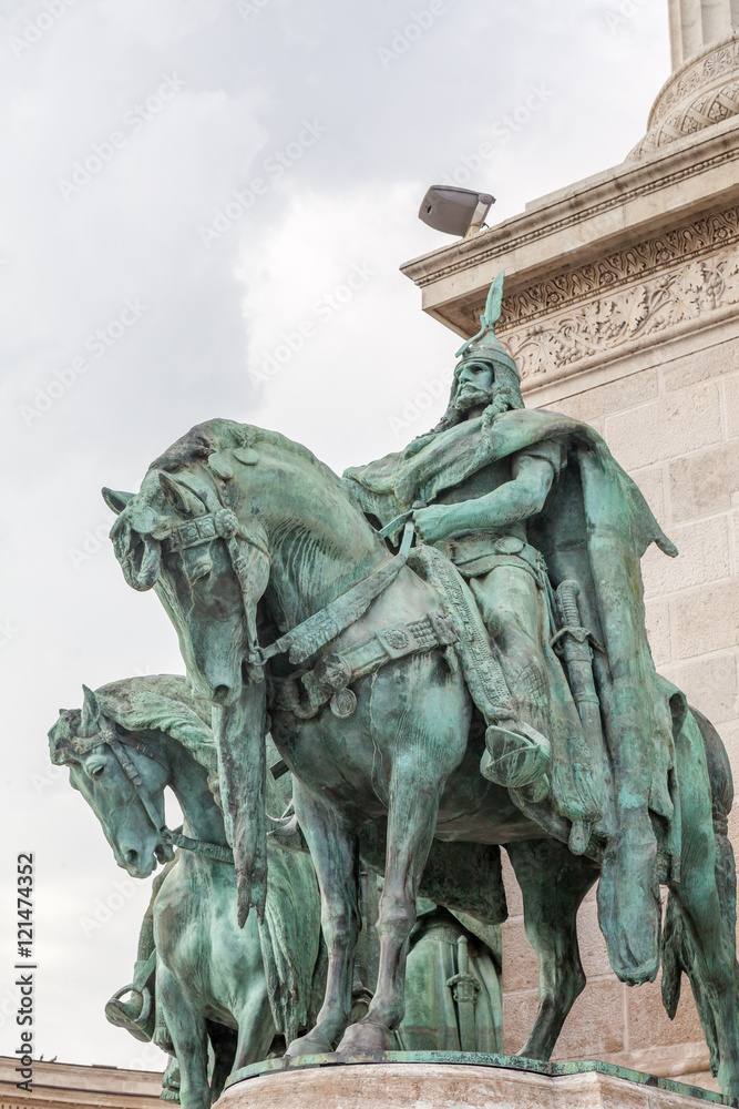 Obraz premium Monument du millénaire, Budapest