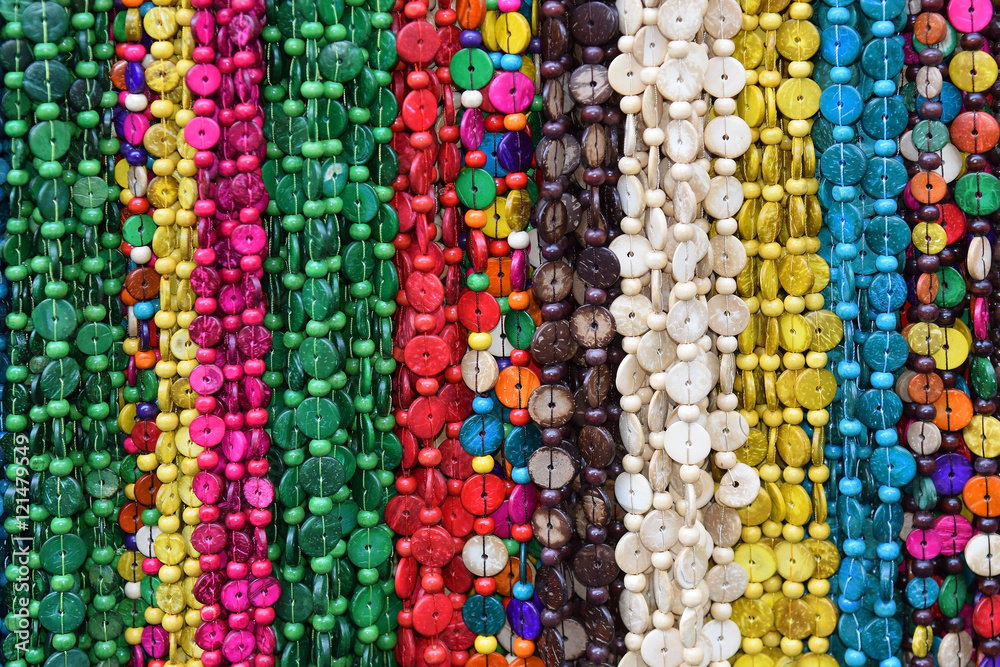garlands of colored stones garlands of colored stones