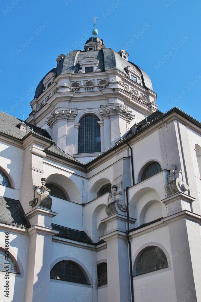 Würzburg, Kuppel der Stift-Haug-Kirche