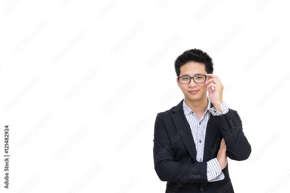 Portrait of a smart asian confident businessman Portrait of a smart asian confident businessman