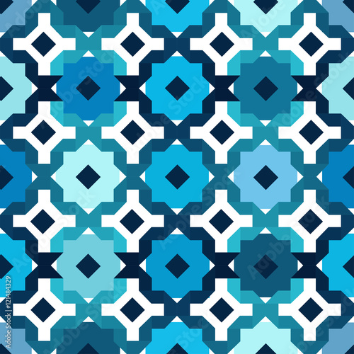 Seamless geometric pattern.Abstract vector print.Background