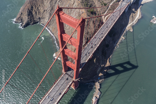 Golden Gate Bridge Tower an...
