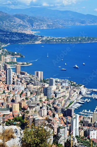 Konstfotografi Baies de Roquebrune et Principauté de Monaco septembre 2016
